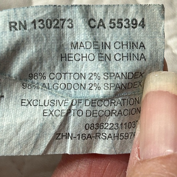 Rock and Republic women’s size 16 bumper shoot  denim‎ jeans shorts - Picture 8 of 10